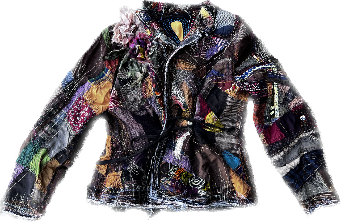 PATCHWORK EMBROIDERED JACKET