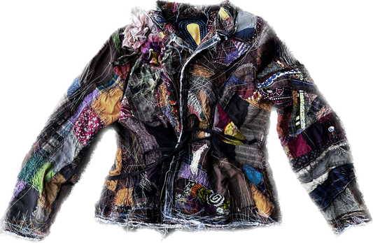 PATCHWORK EMBROIDERED JACKET