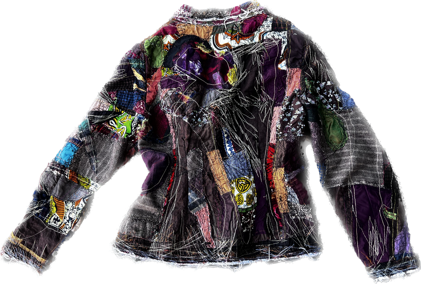 PATCHWORK EMBROIDERED JACKET