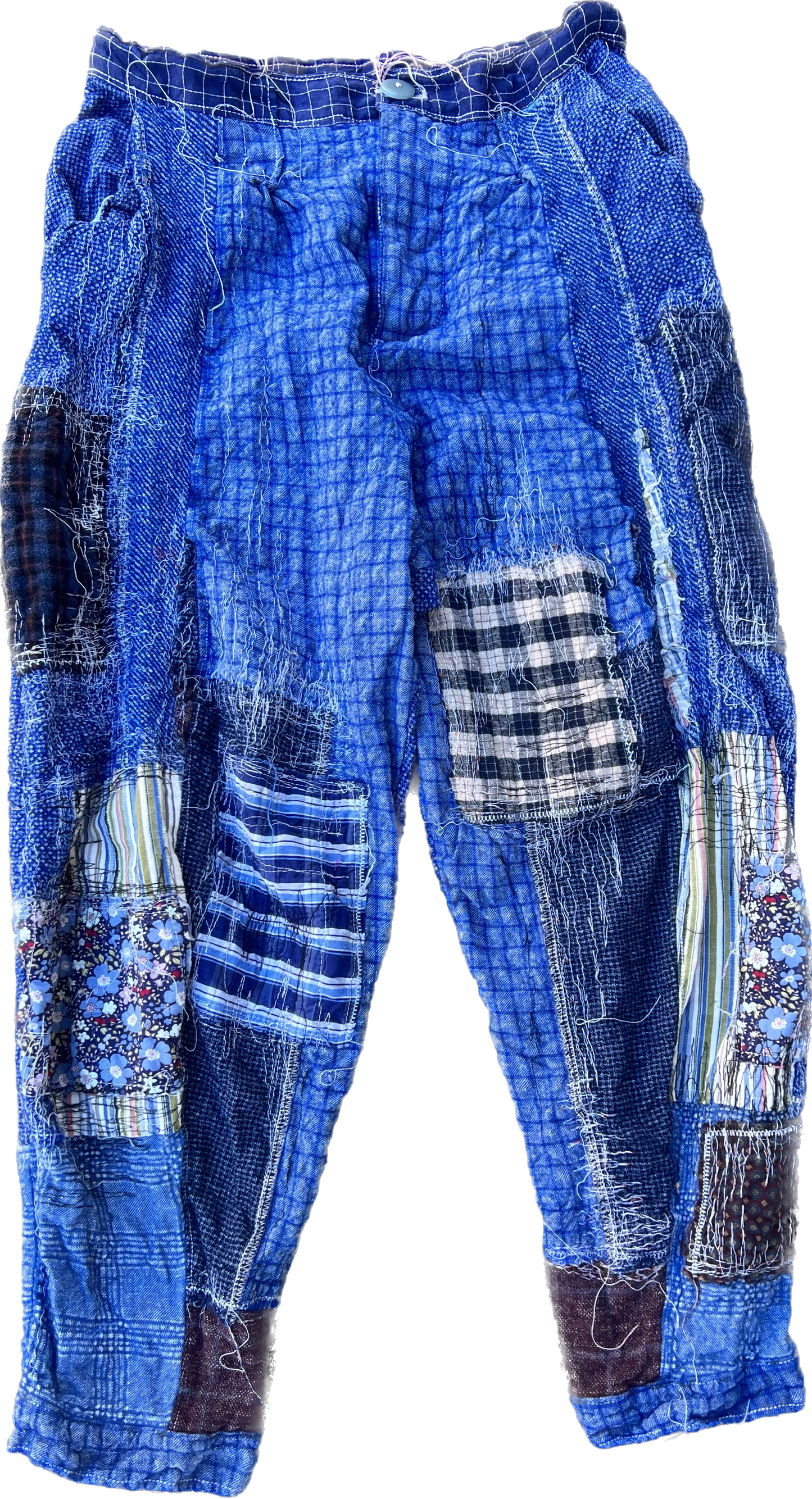 PATCHWORK TROUSERS