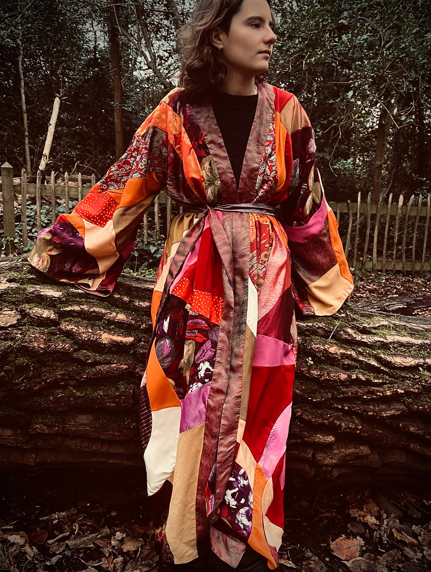 Patchwork kimono