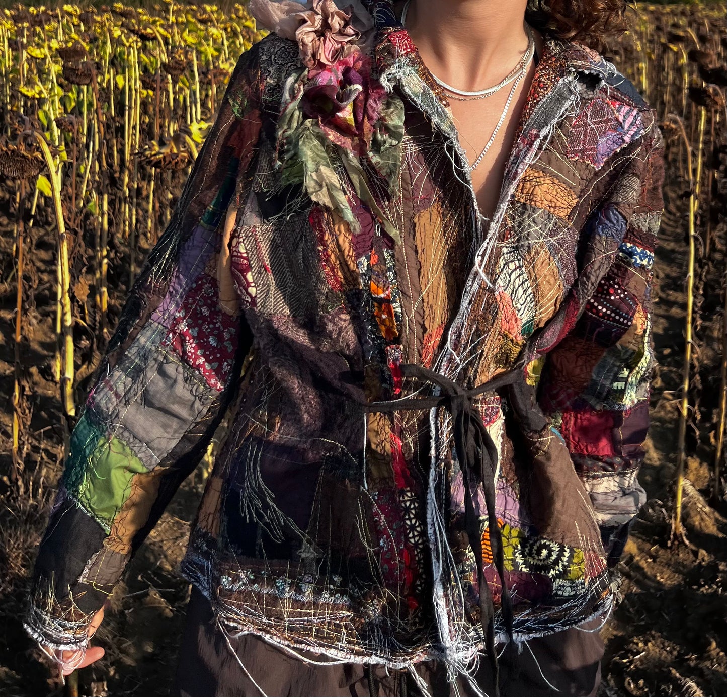 PATCHWORK EMBROIDERED JACKET