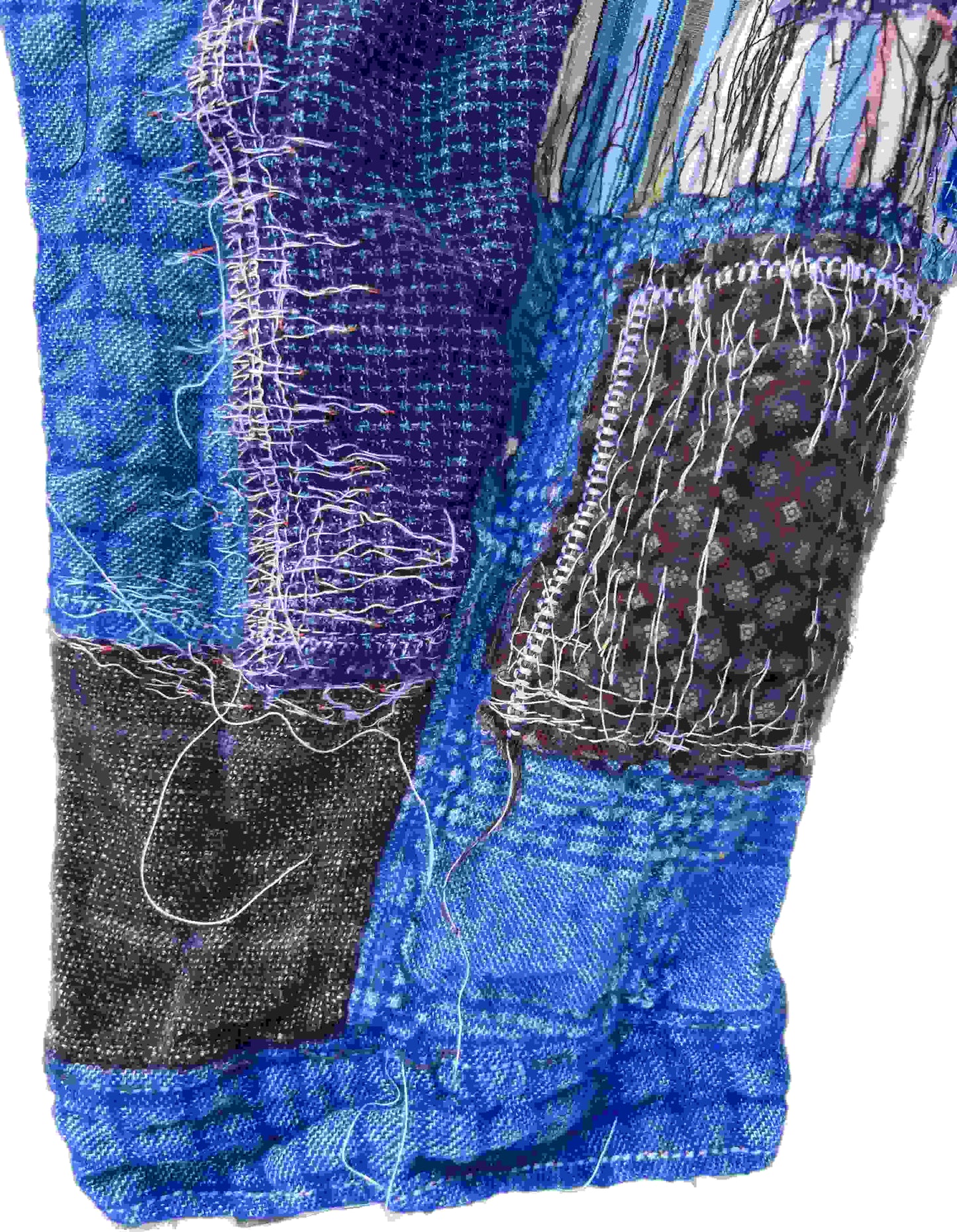 PATCHWORK TROUSERS